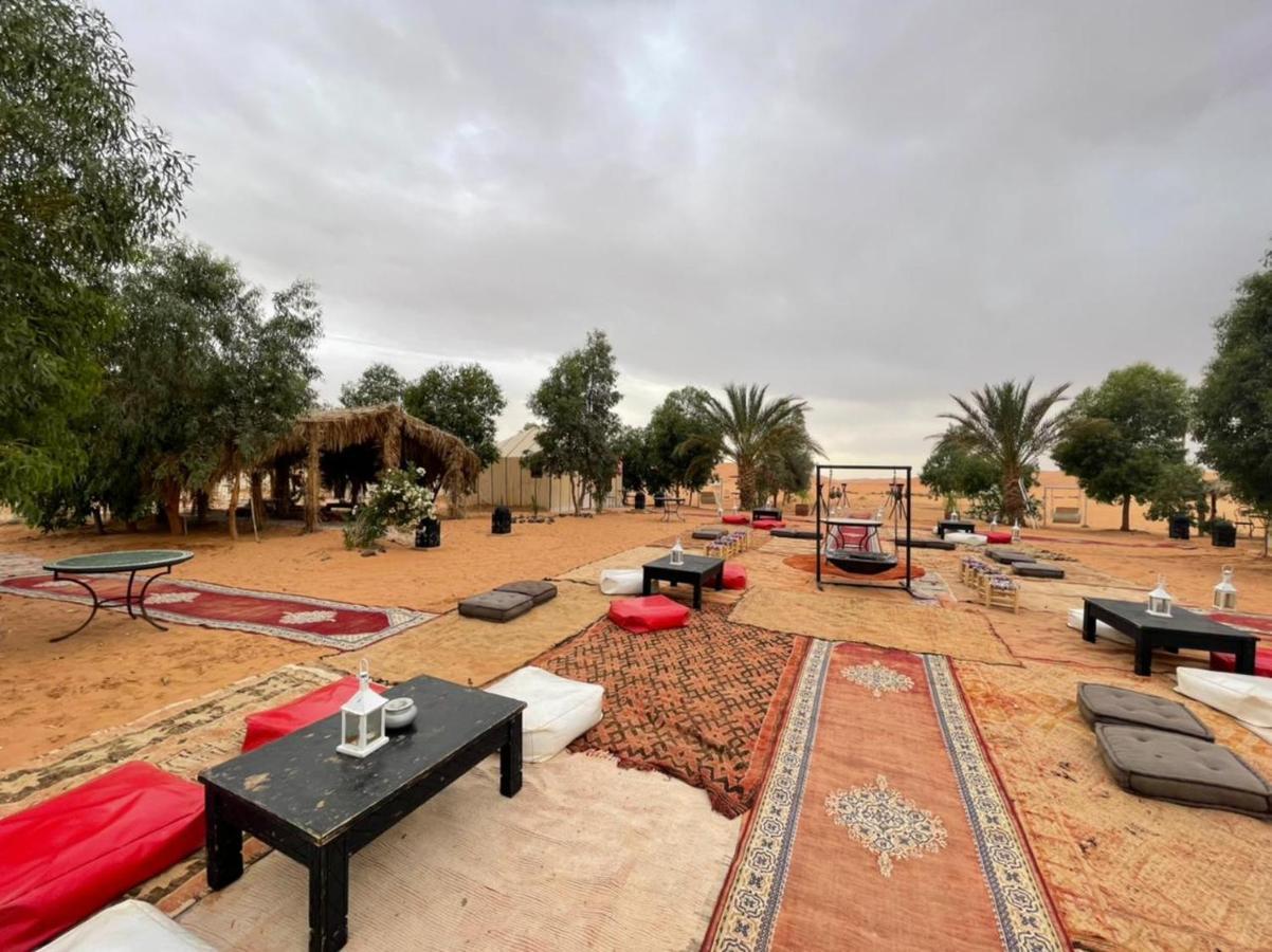 Hotel Erg Chebbi Sahara Camp Merzouga Exterior foto